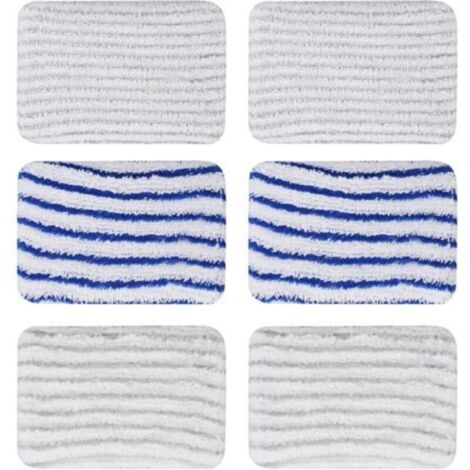 ZR850002 Wischpads für Rowenta Clean & Steam ZR850002 ZR005801 ZR005804 Waschbare Mikrofaserpads für Rowenta RY7xxx RY8xxx