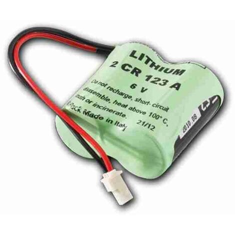 ZRL7.2-1.6 - PACCO BATTERIE LITIO 6V CARDIN ZRL7.2-1.6 AUTOMAZIONE AUTOMATISMI ORIGINALE