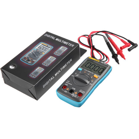 ZT100 4000 comptes Mini multimètre de capacité de test d'affichage numérique LCD automatique Portable