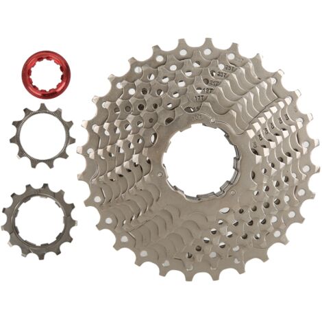 ZTTO Cassette 10 Vitesses 11-28T en Acier pour Vélo Route et Pliant, Accessoire Roue Libre