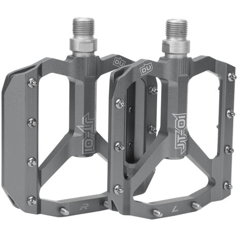 ZTTO Pédales VTT en Alliage d'Aluminium avec Roulements pour Vélo, Pièces Cyclisme Argentées