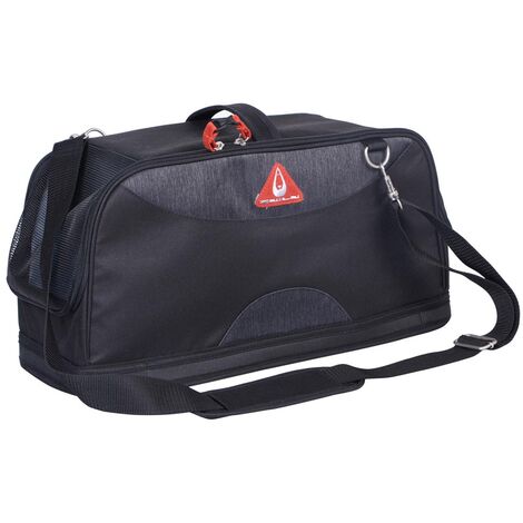 Zu e lu borsa iata cani universale aereo auto e treno black 6 kg