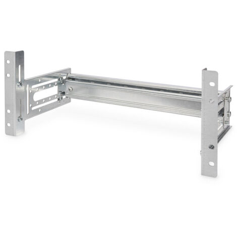 Zubehör digitus Hutschienenhalter 4u 178x483x223 schwarz