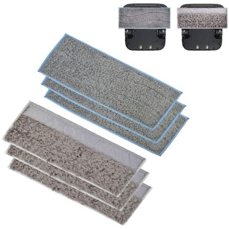 Zubehör für Nass- und Trockenwischer für iRobot Braava / Jet / M6, Spezifikation: 6-teiliges Set (3 Trockentücher + 3 Nasstücher)
