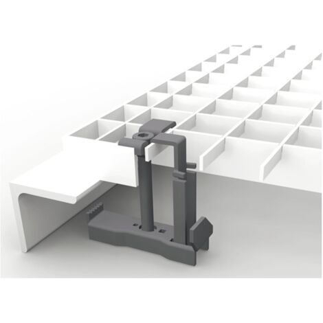 Zubehör Gitterroste feuerverzinkt Befestigungsklemme für MT 33x33 mm