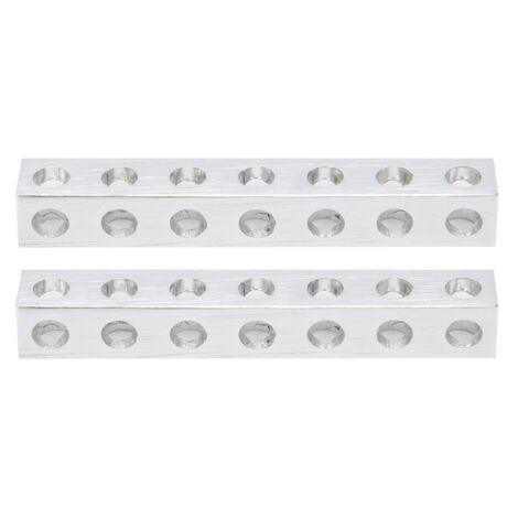 Zubehörteil für Roboterstruktur – 2 Vierkantträger 3106-0007-0056, 8x8x56 mm