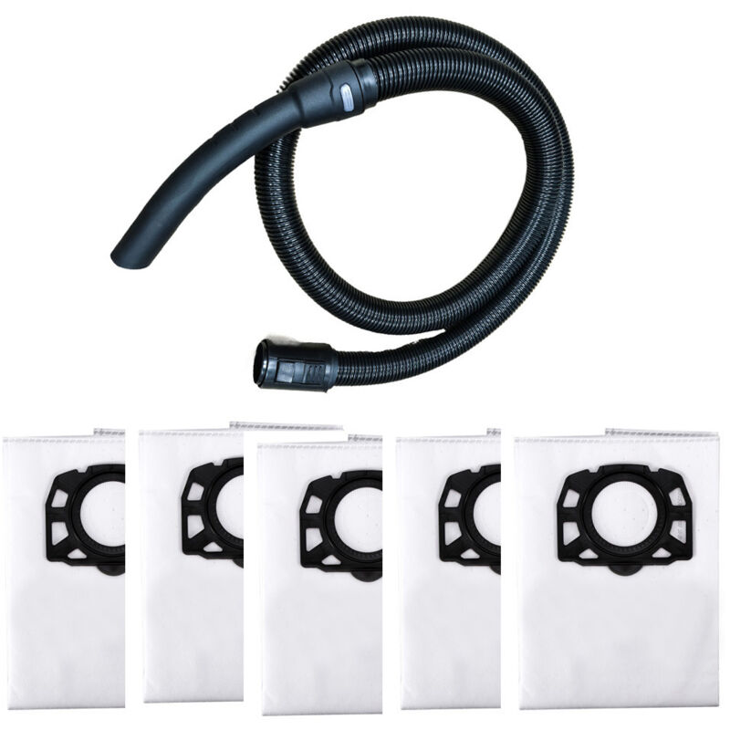 Oem Zubehör Für Wd-Schläuche: 1 X Wd 2,5 M Schlauch Mit Anschlüssen + 5 X Wd4-Other Vliestaschen 6497891955429