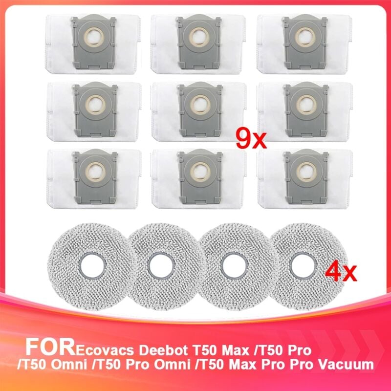 Image of Zubehör-Kits für Staubsaugerteile, Wischpads, Staubbeutel