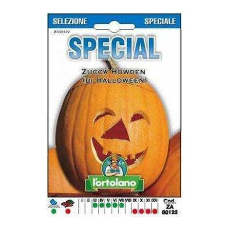 Zucca Howden Halloween Ibrido - Busta Sementi