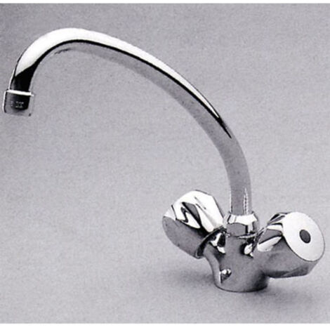 ZUCCHETTI Zeta70 rubinetto cucina tradizionale a bocca alta e girevole codice prod: Z70304