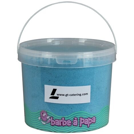 GT CATERING Zuckerwatte Zucker für Zuckerwatte-Maschine - Vanille- 5 Kg