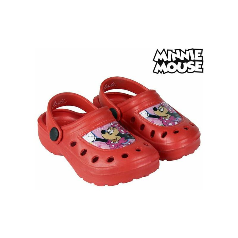 

Minnie Mouse Zuecos de Playa Minnie Mouse Rojo 23