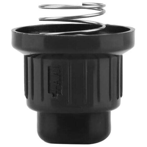 Zündkappe mit Druckknopf, schwarze Zündkappe aus Kunststoff, leicht und austauschbar, universeller tragbarer BBQ-Zündkerzenstecker für Gasgrill für BBQ-Generator-RAPANDA