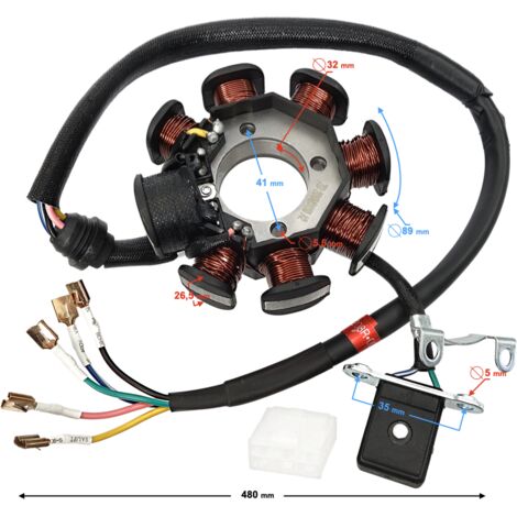 Zündkerze für ein 150-cm³-Motorrad mit Moretti-Motor