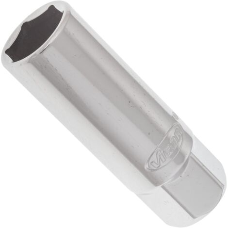 Zündkerzen-Einsatz ∙ V2119N ∙ 3/8 Zoll (10 mm) Vierkant hohl ∙ Außen Sechskant Profil ∙ SW 16 mm