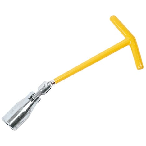 Zündkerzenschlüssel mit Gelenk T-Griff 21mm