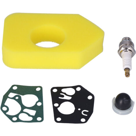 Zündkit für Rasenmäher – 795083 698369 – Dichtung, Primerpumpe, Baumwollfilter – Kompatibel mit 9B902 10A902
