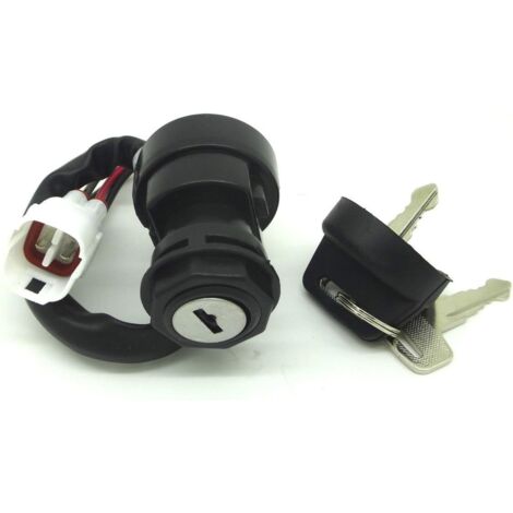Zündschlüssel Schalter für Yamaha Bear Tracker 250 YFM250 2000 2001 ATV BEARTRACKER BREEZE 125 YFA125 1995 1996 1997 1998 1999 00 01 ATV Big Bear 400 YFM40. 0 2000 ATV Warrior 350 YFM350 1996 1997