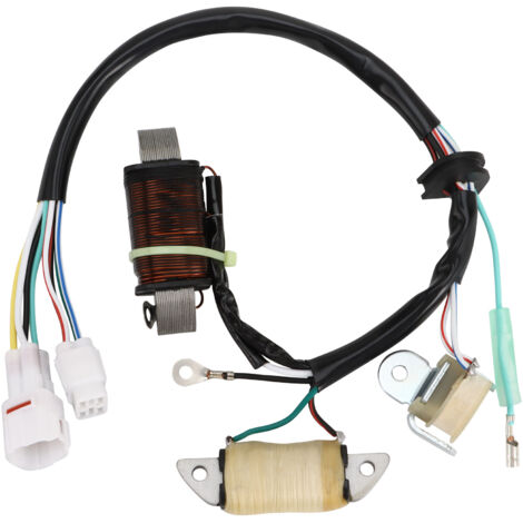 Zündspulen-Stator-Magnetzünder-Einheit kompatibel mit Yamaha 115 PS Außenbordmotor, Originalteilenummer 68V-81410-00, passend für Modelle von 2000-2013.
