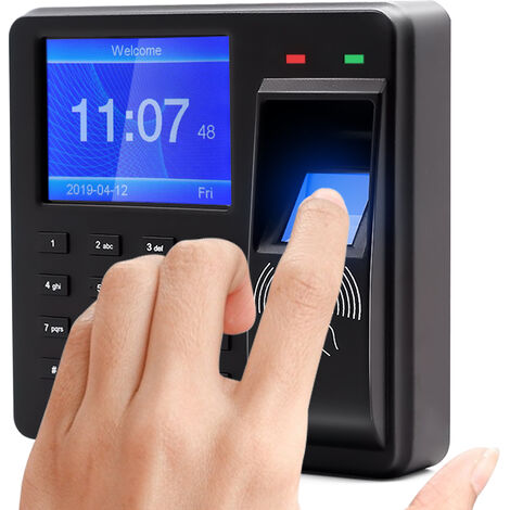 EU Fingerabdruck-Zugangskontrollmaschine Biometrische Fingerabdruck-Zeiterfassungsgerät-Erkennungsgerät-Zugangskontrolle 