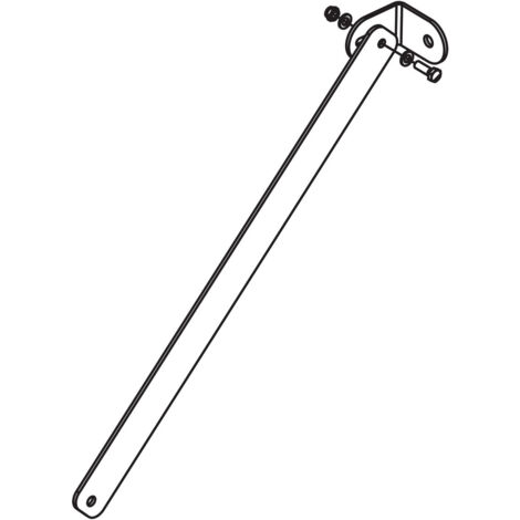 Zuganker-Set für Leiterntyp 9633 und 9634 aus Edelstahl 1.4301, 40x20mm Holmmaß