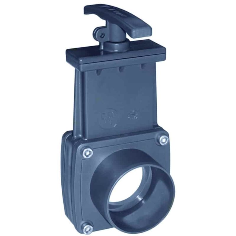 Cepex Zugschieber 110mm, Pvc Schieber, Zugschieber Teich, 110 X 110mm