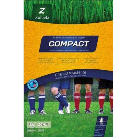 Zulueta Semilla césped resistente Compact 1 Kg