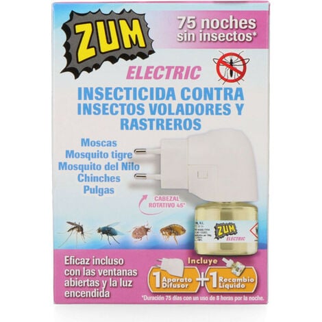 JARDIBRICODECO Zum insecticide electrique appareil + recharge. t-1001