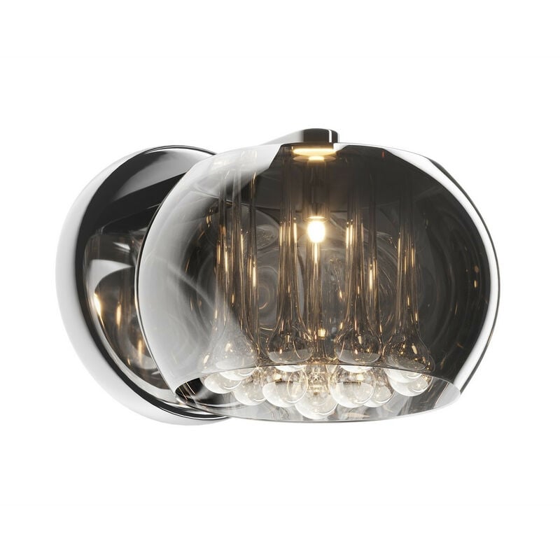 Image of Zumaline Lighting - Zumaline crystal Lampada da parete, Cromo, 1x G9