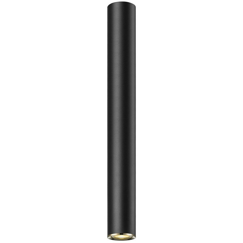 Image of Zumaline Lighting - Zumaline loya Downlight a montaggio superficiale grande, nero opaco, oro francese, 1x GU10