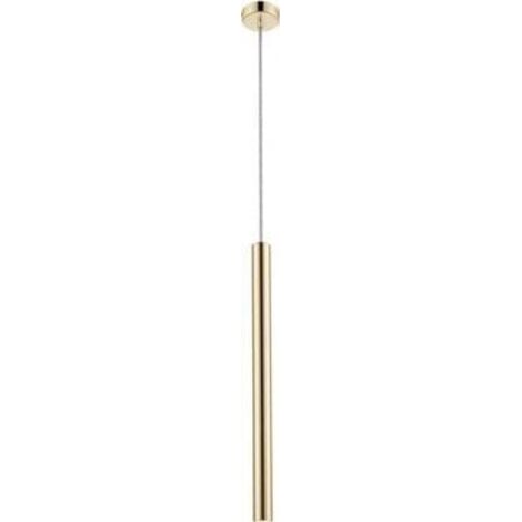 Zumaline LOYA Lámpara de Techo Colgante LED Integrada, Oro, 3000K, 450Lm