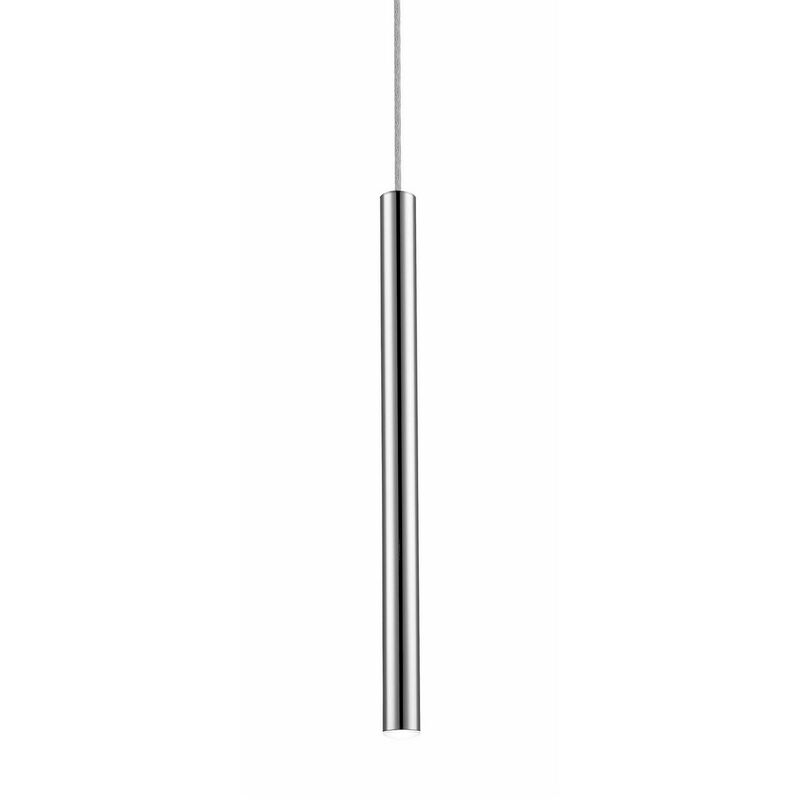 Image of Zumaline Lighting - Zumaline loya Plafoniera a sospensione a led integrata, argento, 450lm 3000K