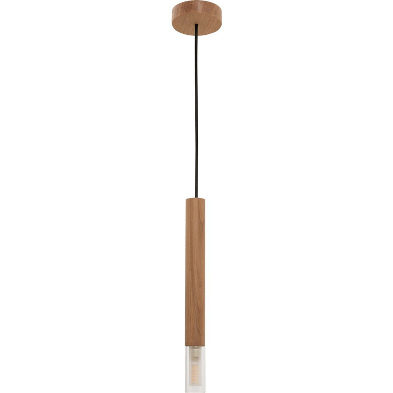 Image of Zumaline madera Plafoniera a sospensione sottile, legno, 1x G9