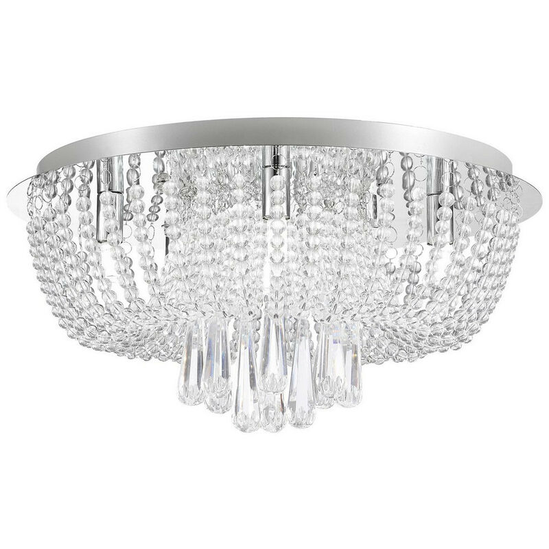 Zumaline SENSI Plafoniera, Cromo, 8x G9