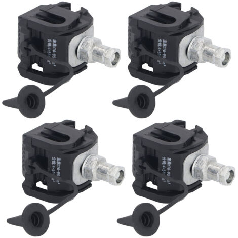 Zunate Répartiteur de Câble Haute et Basse Tension, Pince étamée Pratique pour Circuits Actifs et Services Aériens, 5 Unités (JJC-3)