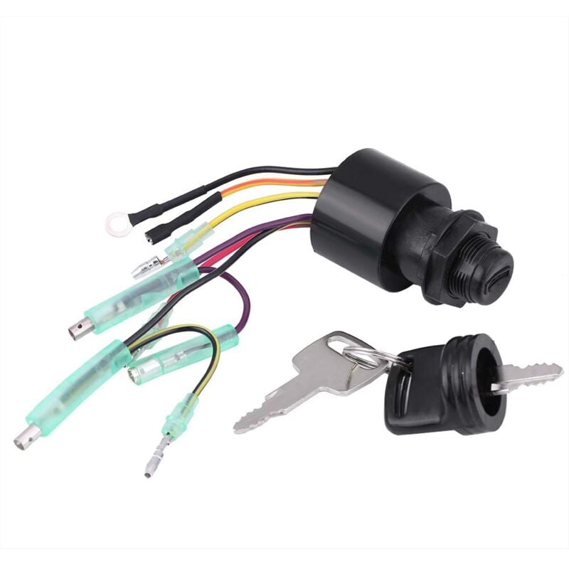 Image of Zoternen - Zündschalter, Zündschlüsselschalterbaugruppe für Außenbord-Fernbedienungsbox 87-17009A5