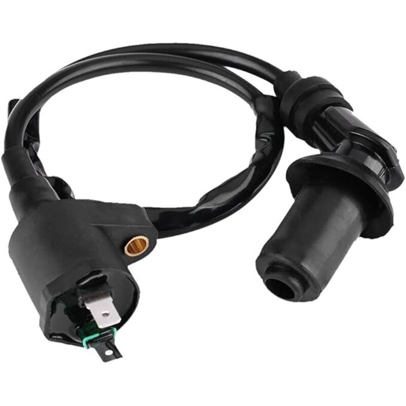 Image of Zündspule Roller Motor Zündspule für GY6 50CC 125CC 150CC Motorrad Zündkerzenstecker (Schwarz)