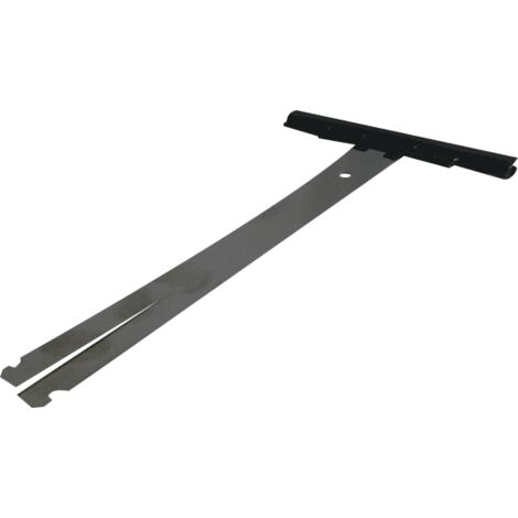 Zurfluh Feller – Attache tablier à clipper 175mm – Lame en inox – Profil P.A. + 13 % fibre de verre – Charge max 5 kg par attache – Couleur noire