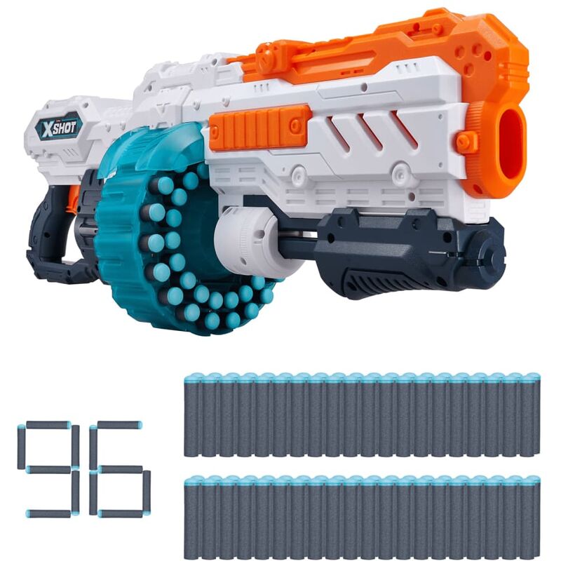 

Pistola de juguete X-Shot Turbo Advance 96 dardos - Multicolor - Zuru