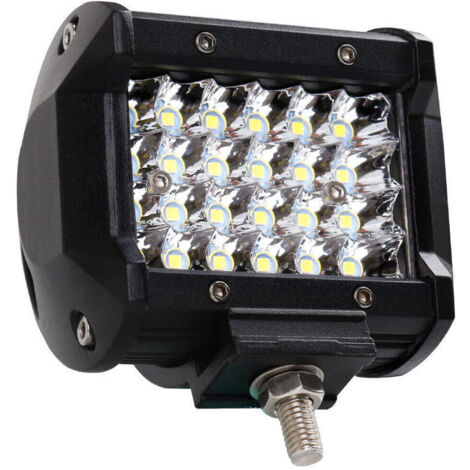 ZUSÄTZLICHER TIEFSCHEINWERFER FÜR GELÄNDEWAGEN QUOD 12V 24 LED 24W 6000K IP68