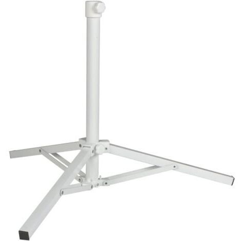 Zusammenklappbarer 3-Bein-Sonnenschirmständer – 79 x 69 x 57 cm