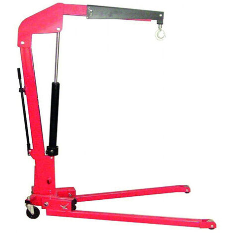 Zusammenklappbarer Werkstattkran - Max. Lastaufzug 1000kg - Max. Hubhöhe 2450 mm - 300775