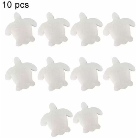 ZVD 10 PCS Éponge Spa Réutilisable Éponge Absorbant l'huile Durable Éponge d’Écume Blanc Accessoire Spa Outils De Nettoyage Absorbe de Graisse Eponge pour Jacuzzi Nettoyant Piscine