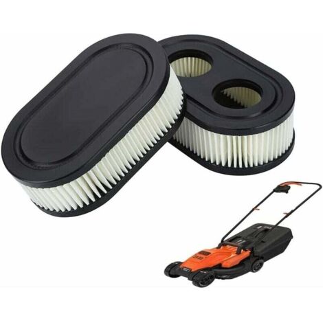 ZVD 2pcs Bougies d'allumage de filtre à air pour Briggs & Stratton Viking Tondeuse à gazon Pièces de rechange Engine Series 550E 550EX 675 Eco-Plus 575EX Series 798339 798452 593260 Engine 4247 5432 5