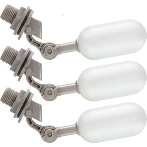 ZVD 3PCS Robinet Flotteur 1/2 Pouce,Avec Bras RéGlable Pour Abreuvoirs à BéTail, Aquariums, Aquaculture