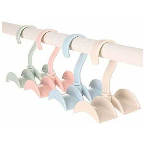 ZVD 4 Pcs Support rotatif pour suspendre sac à main, écharpe, cravate