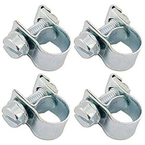 ZVD-4x COLLIER DURITE ESSENCE A VISSER TONDEUSE MOTOCULTURE MOBYLETTE MOTO (16-18mm)