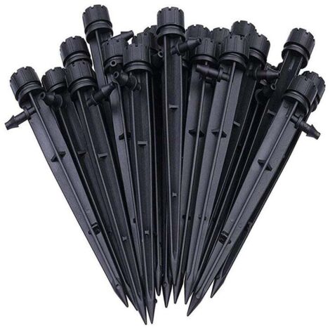 ZVD 50 micro-arroseurs d'irrigation par aspersion, micro-arroseurs au sol rotatifs à 360 degrés, micro-arroseurs de jardinage à prise de terre dégagée