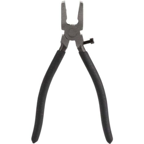 ZVD Alicates para romper vidrio con tornillos, diseño ergonómico ajustable, herramientas de corte de boquilla plana