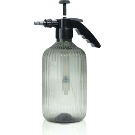 ZVD-Arrosoir Epais en Acier Inoxydable Brossé 2L Long Bec Pot d’Arrosage Mini pour Bonsaï Fleurs Plantes (Gris)